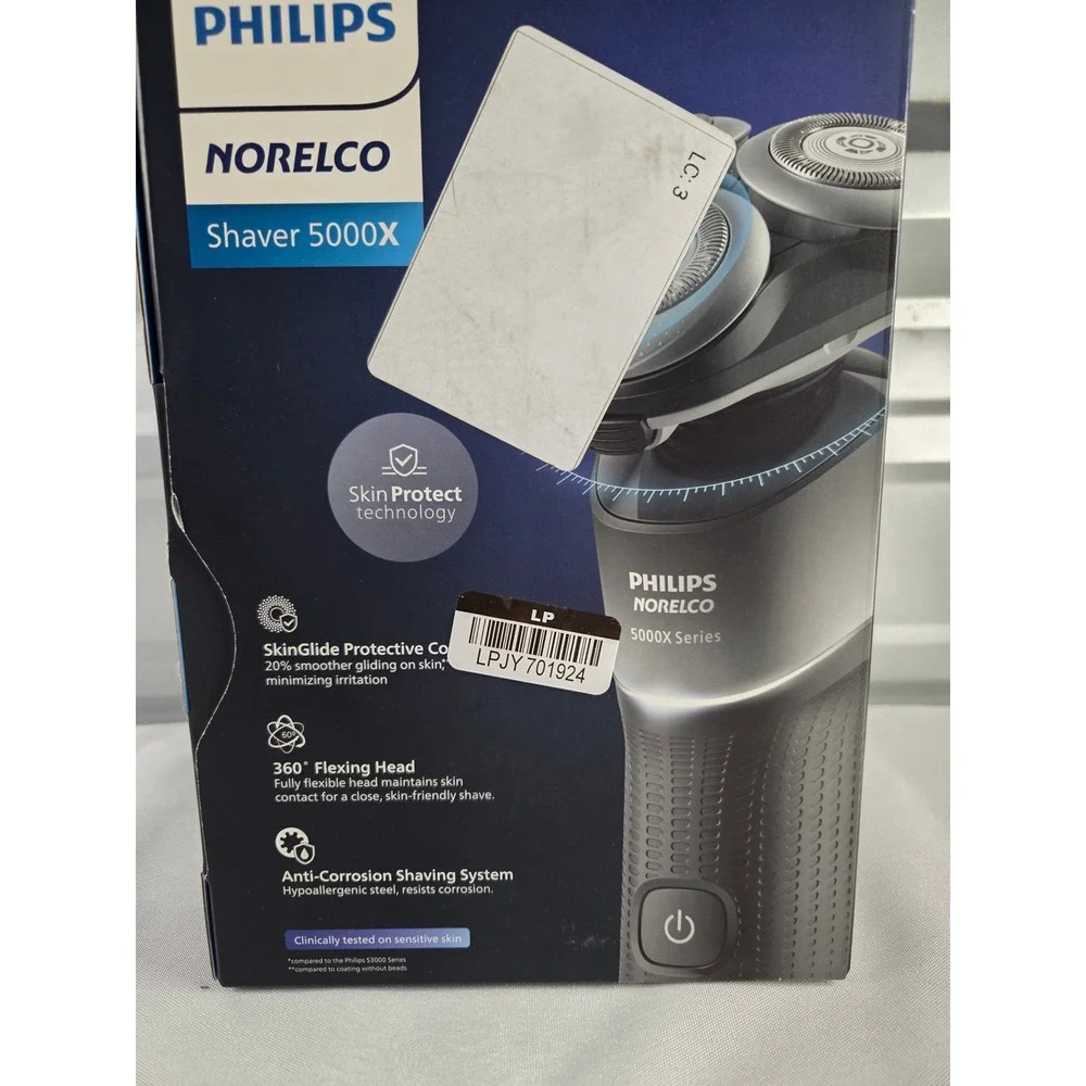 Philips Norelco Shaver 5000X Wet and Dry Electric Shaver with Precision Trimmer